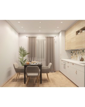 DK3021-CM Встраиваемый светильник, IP 20, 10 Вт, GU5.3, LED, серый, пластик-foto4