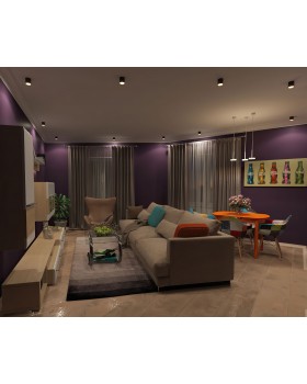 DK4017-BG Светильник накладной IP 20, 7 Вт, LED 3000, черно-золотой, алюминий-foto5