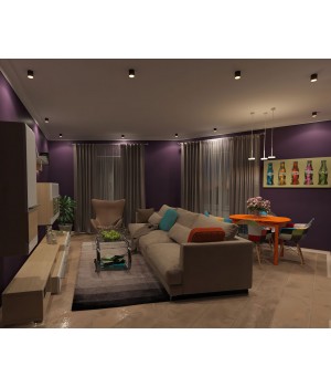 DK4017-BG Светильник накладной IP 20, 7 Вт, LED 3000, черно-золотой, алюминий-foto5