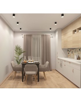 DK4010-BK Светильник накладной IP 20, 10 Вт, LED 3000, черный, алюминий-foto3