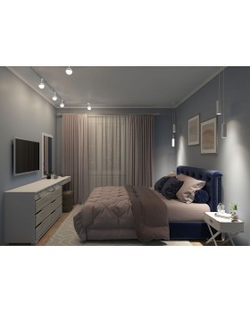 DK6406-WH Трековый светильник IP 20, 7 Вт, LED 3000-4000-6000, белый, пластик-foto9