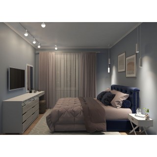 DK6406-WH Трековый светильник IP 20, 7 Вт, LED 3000-4000-6000, белый, пластик-foto9