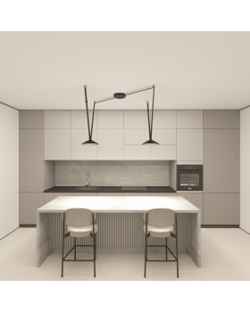 DK5564-BK Cветильник для трека-ремня Belty, серия Flow, со светодиодом, D300*H71мм, 48V DC, 20W, RA90, 120°, 4000K, IP20, черный, алюминий-foto4