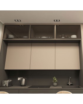 DK2062-BK Встраиваемый светильник, IP 20, до 15 Вт, GU10, LED, черный, алюминий-foto3