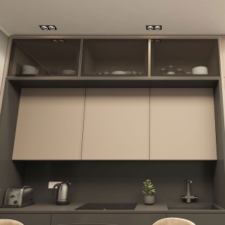 DK2062-BK Встраиваемый светильник, IP 20, до 15 Вт, GU10, LED, черный, алюминий-foto3