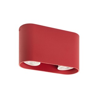 DK2006-RE Светильник накладной IP 20, 50 Вт, GU10, красный, алюминий-foto2