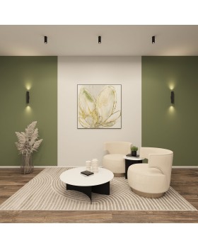 DK5022-BK Настенный светильник, IP20, до 15 Вт, LED, 2xGU10, черный, алюминий-foto3