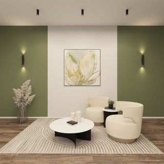 DK5022-BK Настенный светильник, IP20, до 15 Вт, LED, 2xGU10, черный, алюминий-foto3