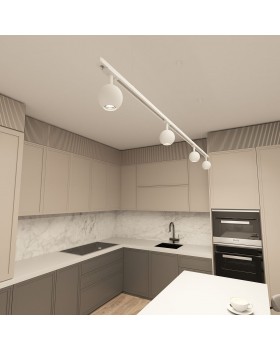 DK6070-WH Трековый светильник IP 20, 15 Вт, GU10, белый, алюминий-foto4