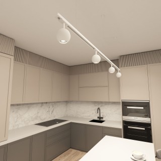 DK6070-WH Трековый светильник IP 20, 15 Вт, GU10, белый, алюминий-foto4