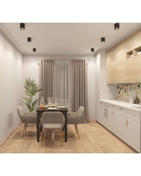 DK2001-BK Светильник накладной IP 20, 50 Вт, GU10, черный, алюминий-foto3