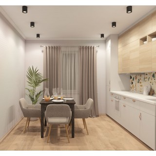 DK2001-BK Светильник накладной IP 20, 50 Вт, GU10, черный, алюминий-foto3