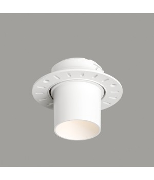 DK3057-WH Встраиваемый светильник под шпатлевку, IP20, до 15 Вт, LED, GU5,3, белый, пластик