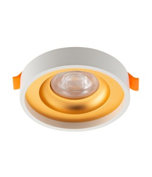 DK4006-GD Встраиваемый светильник, IP 20, 9 Вт, LED 3000, золотой, алюминий-foto2