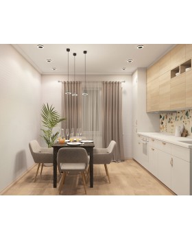 DK4020-BK Встраиваемый светильник IP 20, 6 Вт, LED 3000, черный, алюминий-foto3