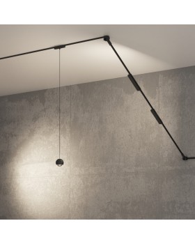 DK5316-BK Светильник для трека Air, серия Hang 3000 со светодиодом, ?80*76мм, 48V DC, 5W, RA?95, 120°, 3000K, IP20, черный, алюминий-foto4