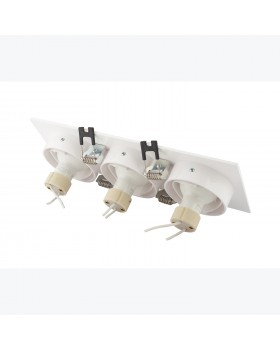 DK3023-WH Встраиваемый светильник, IP 20, 10 Вт, GU5.3, LED, белый, пластик-foto4