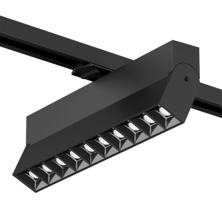 DK6646-BK Поворотный однофазный трековый светильник EDDER со светодиодом L271mm 220V 20W 30° 4000K IP20 черный алюминий-foto2