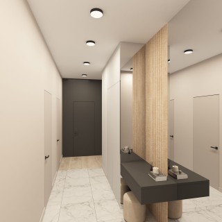 DK2850-BK Накладной светильник TAB 24 Вт, LED 3000K/4000K/6500K, IP 20, d160mm, черный, алюминий/акрил-foto5