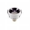 DK2410-WH Встраиваемый светильник, IP 20, 5 Вт, GU10, бело-черный, алюминий