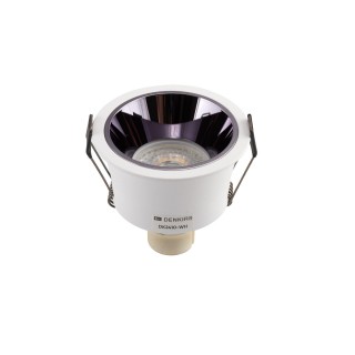 DK2410-WH Встраиваемый светильник, IP 20, 5 Вт, GU10, бело-черный, алюминий-foto2