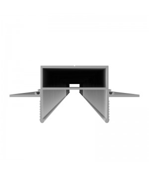 TR3020-AL Закладной профиль для встраиваемого монтажа однофазного трека 2м-foto2