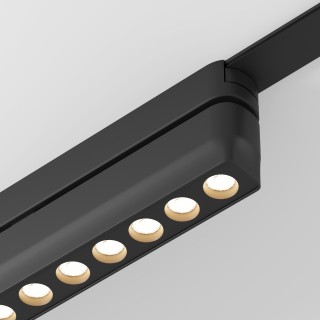 DK5308-BK Светильник для трека Air, серия Grill 3000 со светодиодом, L230*W26*H60мм, 48V DC, 12W, RA?90, 36°, 3000K, IP20, черный, алюминий-foto3