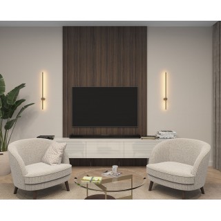 DK5012-SG Бра 800 мм, 3000К, IP20,7 Вт, матовое золото-foto4