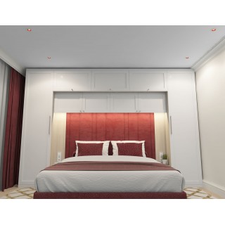 DK3061-WH+RD Встраиваемый светильник, IP 20, 10 Вт, GU5.3, LED, белый/красный, пластик-foto2