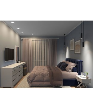 DK4600-WW Встраиваемый светильник, IP 20, 9 Вт, LED 3000, белый, пластик-foto9