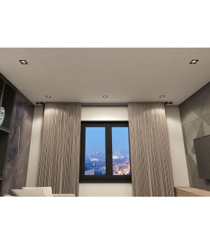 DK2061-BK Встраиваемый светильник IP 20, до 15 Вт, GU10, LED, черный, алюминий-foto3