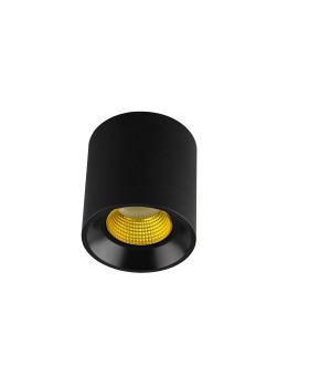DK3090-BK+YE Светильник накладной IP 20, 10 Вт, GU5.3, LED, черный/желтый, пластик