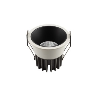 DK4400-WB Встраиваемый светильник, IP 20, 7 Вт, LED 3000, бело-черный, алюминий-foto2