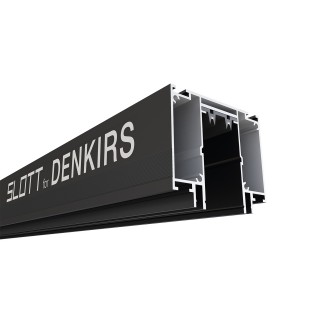 TR2014-BK Профиль-трек SLOTT for DENKIRS SMART, для натяжных потолков, 2 м, алюминий, черный