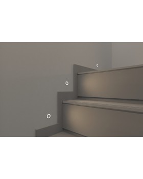 DK1015-WH Светильник встраиваемый в стену, IP 20, LED, 3 Вт, белый, алюминий-foto3