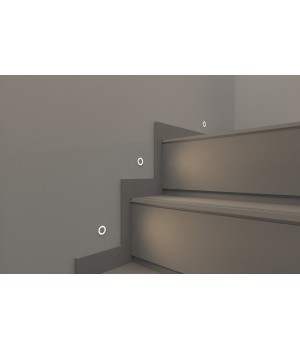 DK1015-WH Светильник встраиваемый в стену, IP 20, LED, 3 Вт, белый, алюминий-foto3