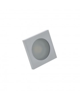 DK3013-AL Встраиваемый светильник влагозащ., IP 44, 50 Вт, GU10, серый, алюминий