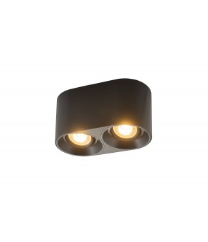 DK3036-BK Светильник накладной IP 20, 10 Вт, GU5.3, LED, черный, пластик