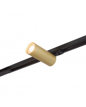 DK6202-BG Трековый светильник IP 20, 15 Вт, GU10, матовое золото с черным, алюминий-foto6
