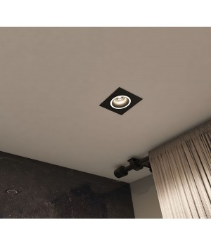 DK2061-BK Встраиваемый светильник IP 20, до 15 Вт, GU10, LED, черный, алюминий-foto4