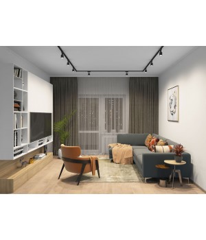 DK6005-BK Трековый светильник IP 20, 50 Вт, GU10, черный, алюминий-foto5