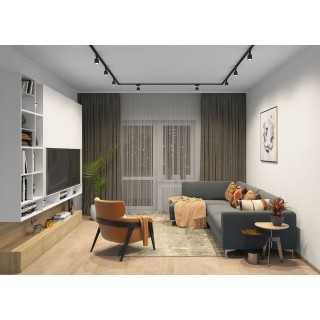 DK6005-BK Трековый светильник IP 20, 50 Вт, GU10, черный, алюминий-foto5