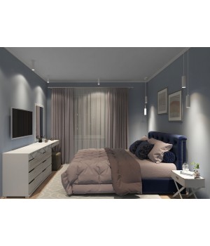 DK2052-WH Накладной светильник, IP 20, 15 Вт, GU10, белый, алюминий-foto7