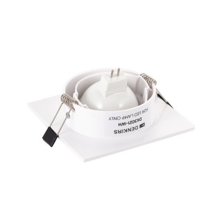 DK3021-WH Встраиваемый светильник, IP 20, 10 Вт, GU5.3, LED, белый, пластик-foto13