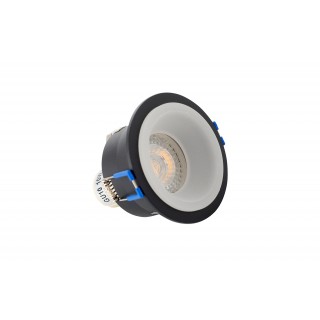 DK4033-BK Встраиваемый светильник, IP 20, 10 Вт, GU10, черный/белый, алюминий/пластик-foto4