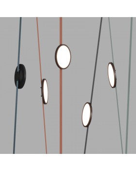 DK5566-BK Cветильник для трека-ремня Belty, серия Flow, со светодиодом, D168*H29.5мм, 48V DC, 10W, RA90, 120°, 4000K, IP20, черный, алюминий-foto2