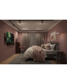 DK6404-BK Трековый светильник IP 20, 11 Вт, LED 3000, черный, пластик-foto6