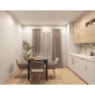 DK3022-WB Встраиваемый светильник, IP 20, 10 Вт, GU5.3, LED, белый/черный, пластик-foto5