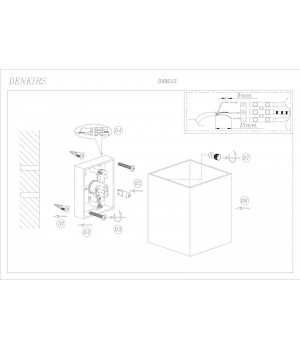 DK8023-BK Бра настенное IP20, G9, 40 Вт, черный, алюминий-foto2
