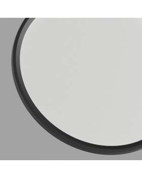 DK6606-BK Подвесной вертикальный светильник Veil со светодиодом H1700 d600 220V 48W 3000-6000K IP20 черный алюминий-foto2